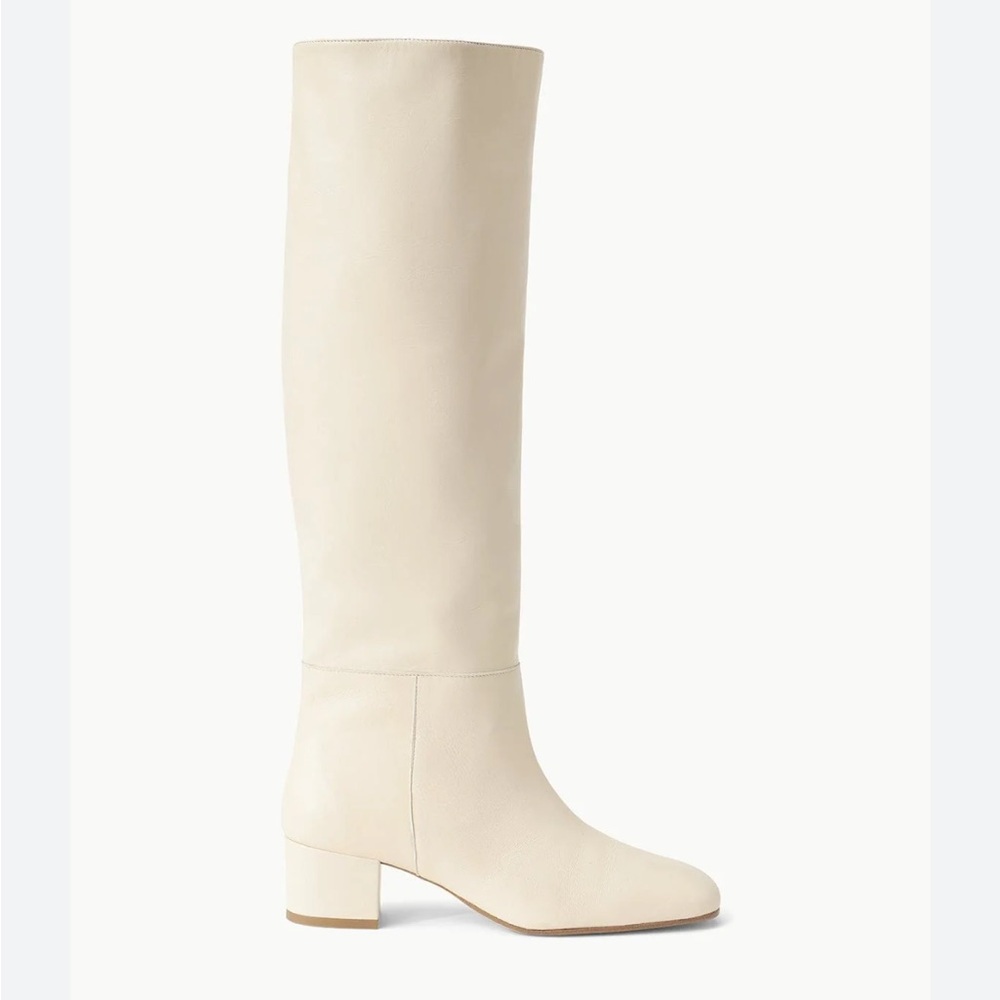 STAUD Nancy Boot in Elegant Cream size 38
